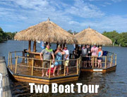 tiki boat tours naples - image