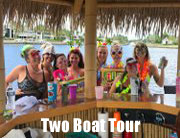 tiki boat tours naples - image